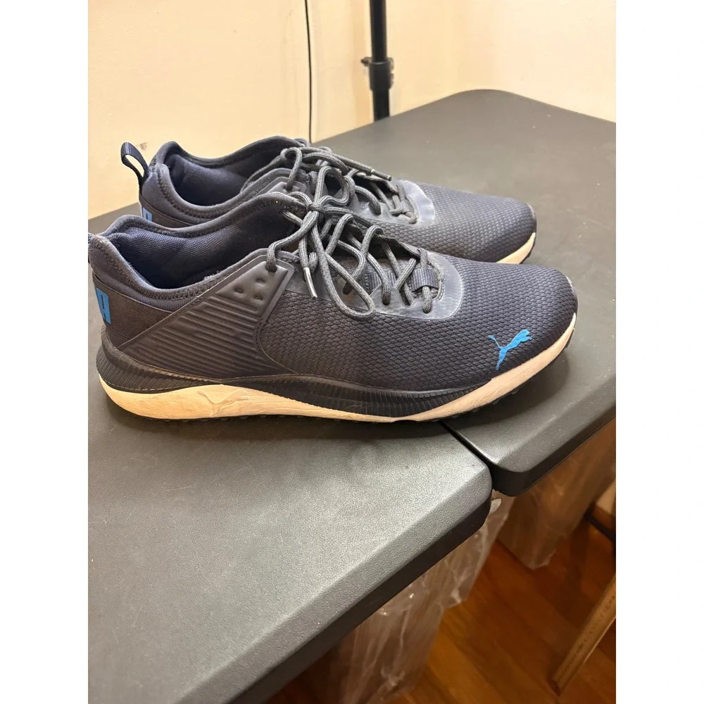 Puma Pacer Future Mens Navy Blue Running Shoes 392052-02 Size 12